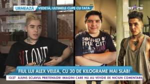 VIDEO / Fiul "adoptiv" al lui Alex Velea a slăbit 30 de kilograme în 3 luni. Cum a reuşit performanţa
