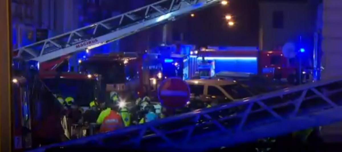 Alertă la Praga! Un hotel a luat foc. Două persoane au murit, iar peste 40 de persoane au fost evacuate
