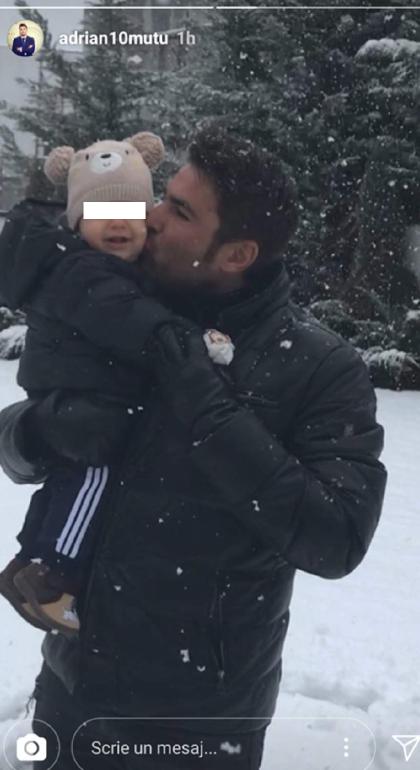 FOTO / Aşa tată, aşa fiu! Adrian Mutu şi Tiago fac senzaţie pe internet