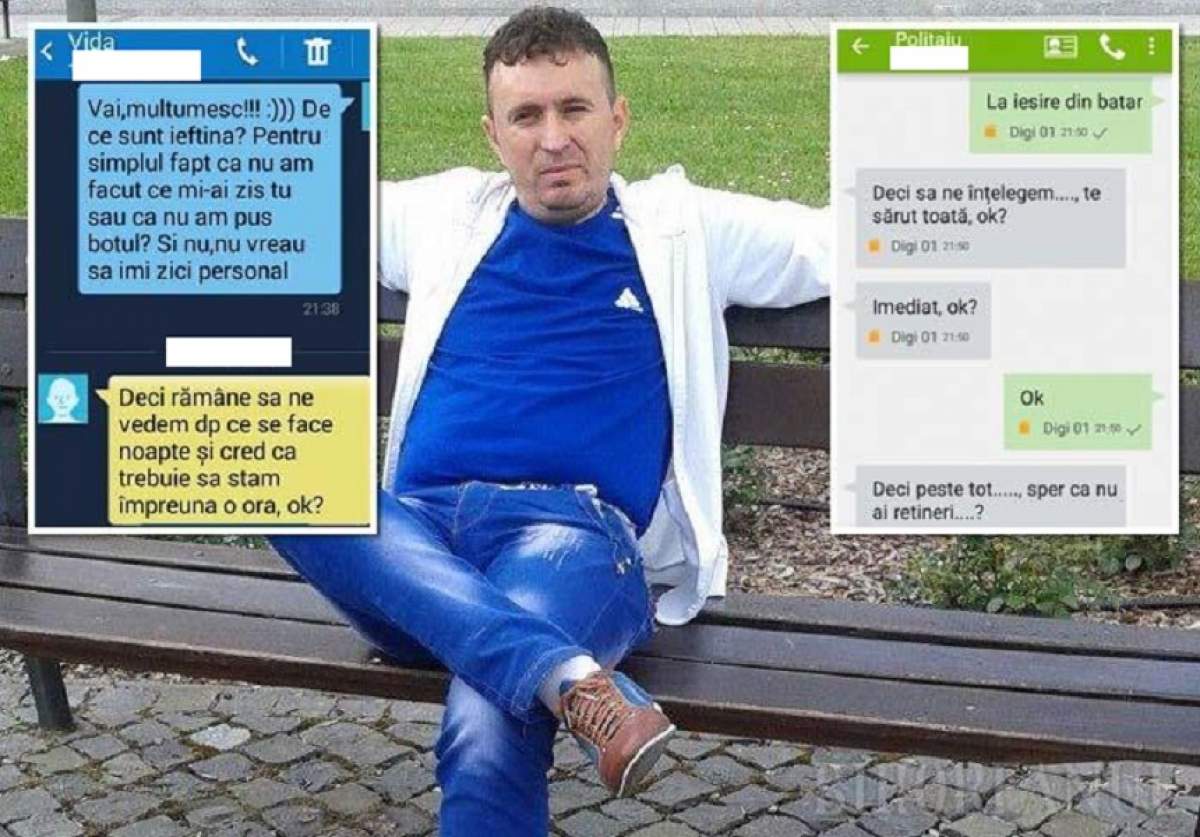 FOTO / Revoltător! Un nou scandal zguduie Poliţia din temelii. "Poliţistul înfierbântat", SMS-uri cu minore