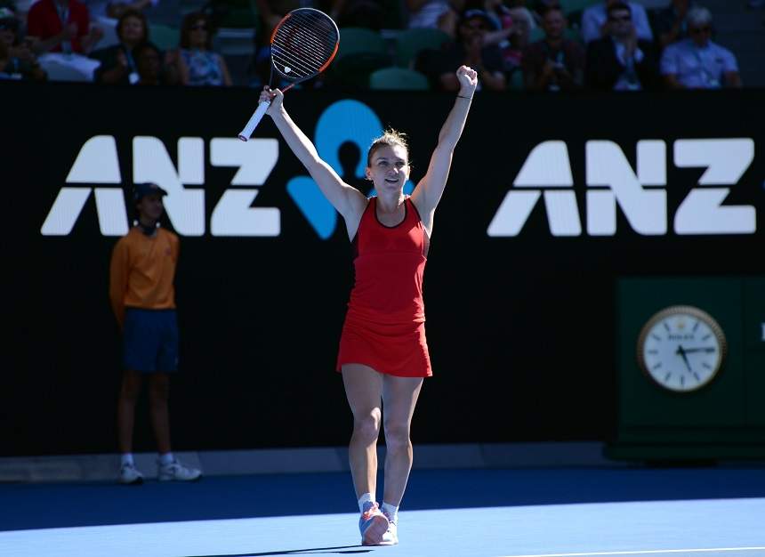 FOTO & VIDEO / Simona Halep s-a calificat în finala de la Australian Open!