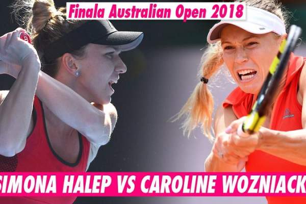 FOTO & VIDEO / Simona Halep a pierdut finala de la Australian Open! Caroline Wozniacki este lider WTA!