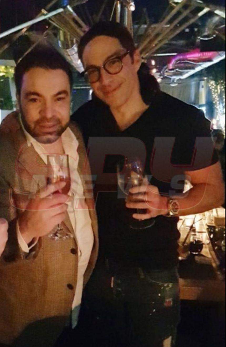 FOTO / Roxana Dobre, fericită şi împlinită în braţele lui Florin Salam. Cei doi au petrecut până dimineaţa într-un club de fiţe din Capitală