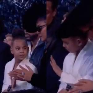 VIDEO / Faza nopții la Premiile Grammy 2018! Momentul când fetița lui Beyonce și-a pus la punct părinții este viral