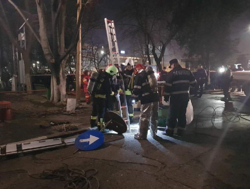 UPDATE: Explozie în Bucureşti, pe Bulevardul Iuliu Maniu