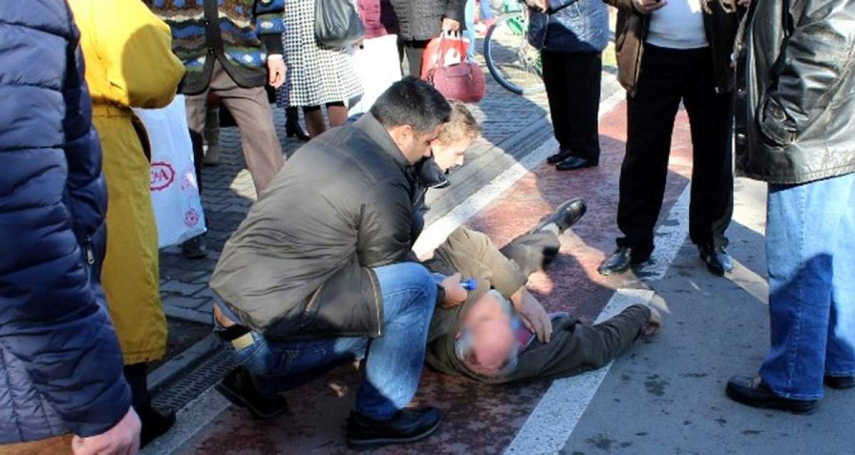 FOTO / Miracol de Bobotează! Ce s-a întâmplat cu un bărbat din Giurgiu, după ce a căzut, din senin, din picioare