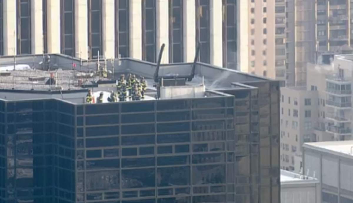 Incendiu puternic la Trump Tower. Pompierii intervin de urgenţă. Imagini live de la faţa locului