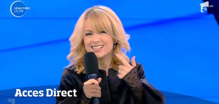 Simona Gherghe a revenit la “Acces Direct”! Primele imagini şi primele declaraţii făcute de prezentatoarea TV