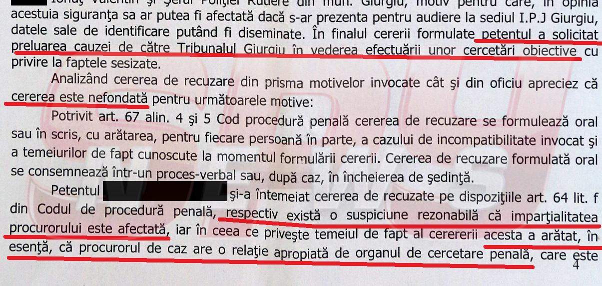 EXCLUSIV / Cum a fost "aranjat" de Parchet un dosar care vizează şefi din Poliţie! Documente explozive