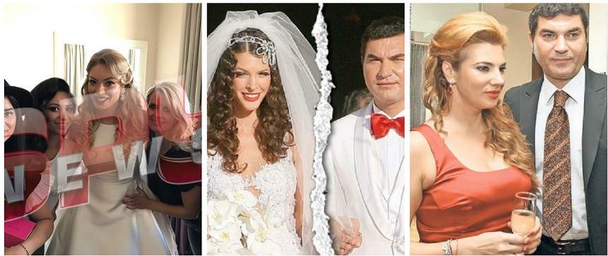 Cât de diferite au fost miresele lui Cristi Borcea! Cine îţi place mai mult: Mihaela Borcea, Alina Vidican sau Valentina Pelinel?
