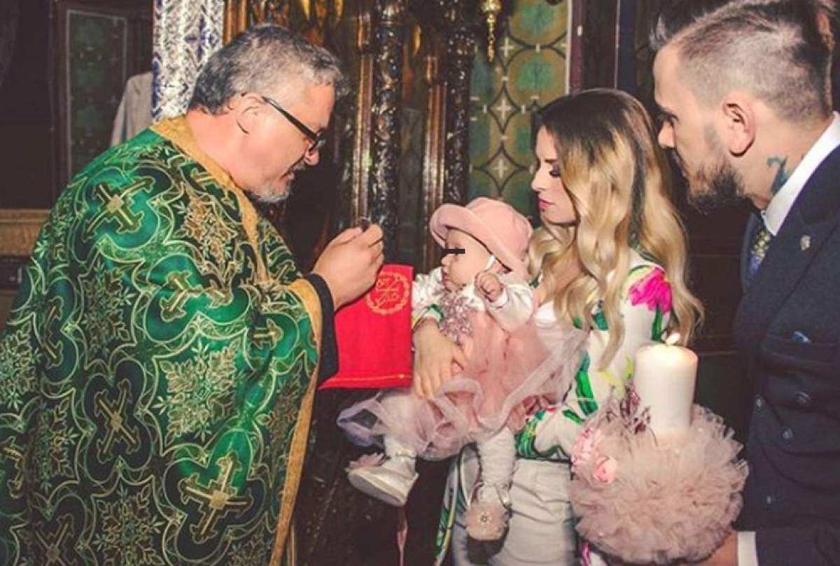 FOTO / Elly şi Cristian de la MPFM au devenit părinţi spirituali! Imagini adorabile cu foştii concurenţi