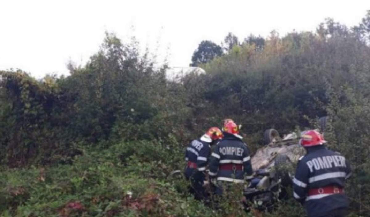 FOTO / Înfiorător! Supraviețuitorul accidentului din Vaslui a zăcut 12 ore în mașină, alături de prietenii săi morți