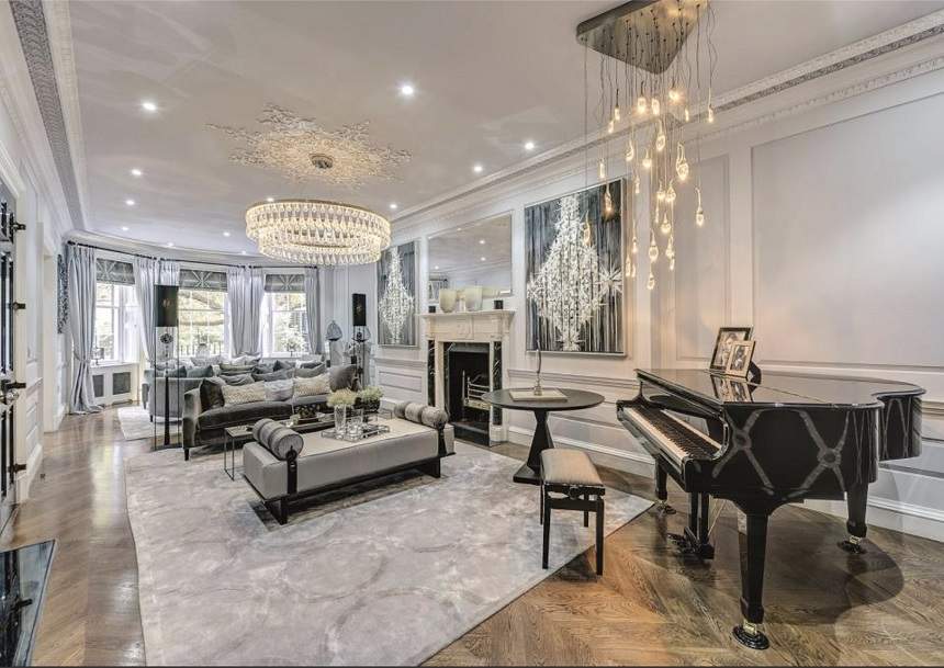 FOTO / Vila Angelinei Jolie, definiţia luxului! Vedeta se mută definitiv în Londra