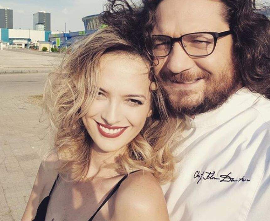 FOTO / Chef Florin Dumitrescu are toate motivele să fie mândru de soţia lui. Cum a reuşit Cristina să-l impresioneze