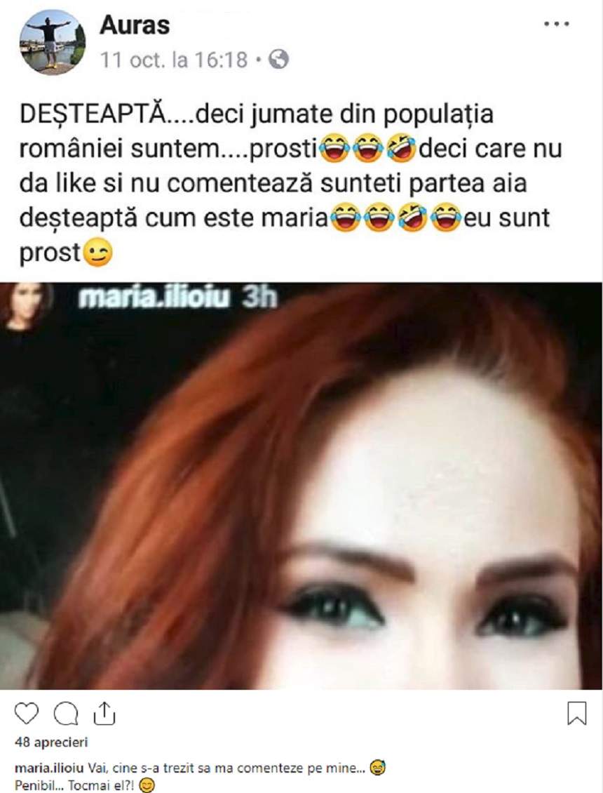 FOTO / Un nou scandal la "Insula Iubirii"! Maria Ilioiu şi Aurel, vorbe grele: "Penibil, tocmai el?!"