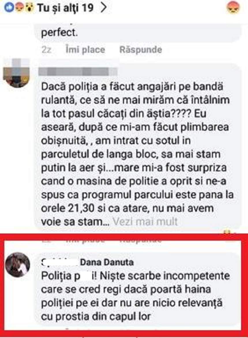 FOTO / A înjurat Poliţia și s-a trezit cu oamenii legii la ușă! Ce a urmat a devenit viral. Scandalos sau nu?