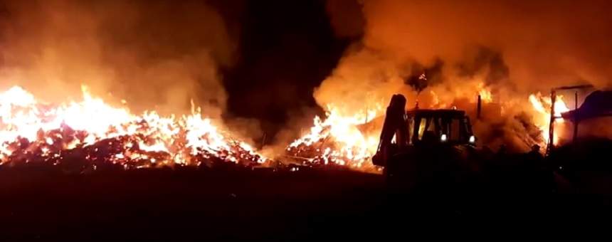 VIDEO / Nu şi-a primit banii, aşa că a incendiat firma! Gestul unui botoşănean a uimit întreaga ţară