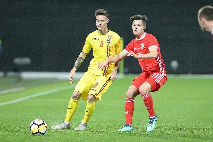 FOTO / ROMÂNIA U21 - ŢARA GALILOR U21 2-0. S-a născut noua Generație de Aur! Tricolorii se pregătesc de EURO 2019