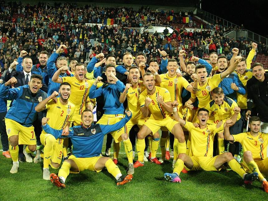 FOTO / ROMÂNIA U21 - ŢARA GALILOR U21 2-0. S-a născut noua Generație de Aur! Tricolorii se pregătesc de EURO 2019