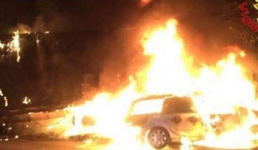 Caz tragic în Italia! Un român a ars de viu în propria maşină
