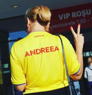 FOTO / Cum s-a îmbrăcat Andreea Esca, pe stadion! Ţinută cum rar ţi-e dat să o vezi!