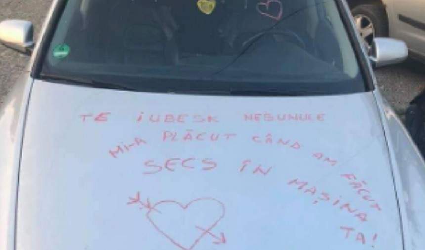 O tânără din Neamţ a devenit "faimoasă" după mesajul transmis iubitului: "Te iubesk nebunule. Mi-a plăcut când am făcut secs în maşină"