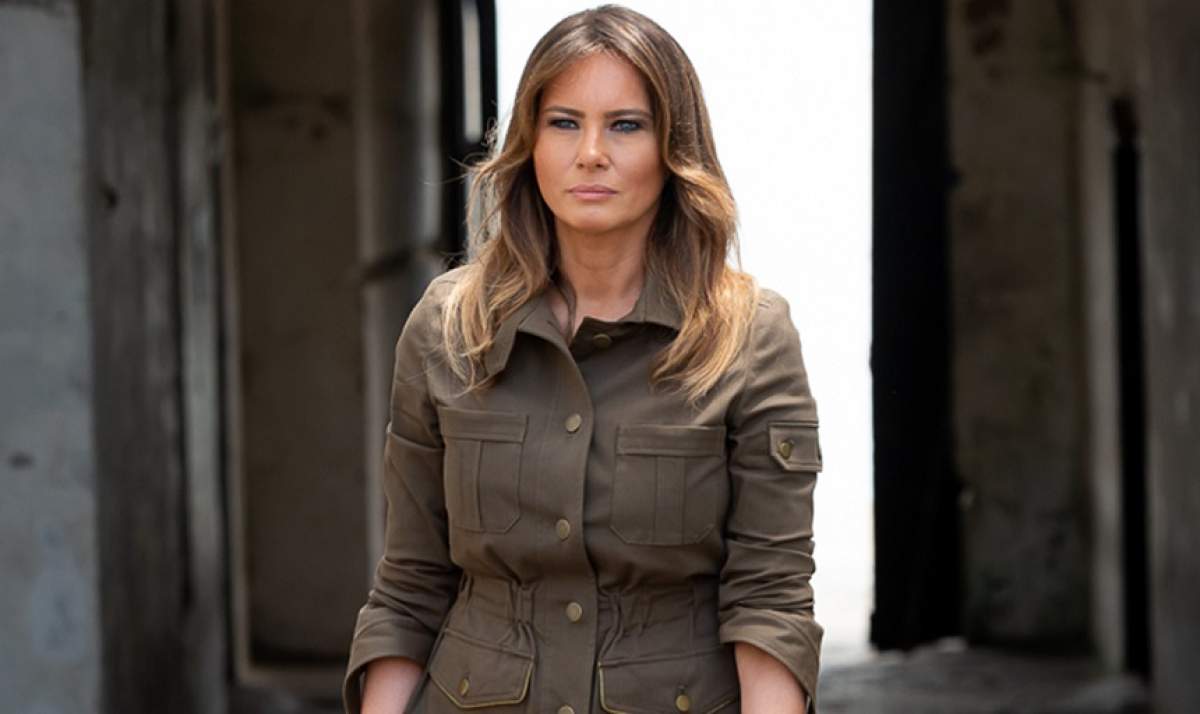 Panică la bordul avionului în care se afla Melania Trump! Oamenii au împietrit când au văzut fum