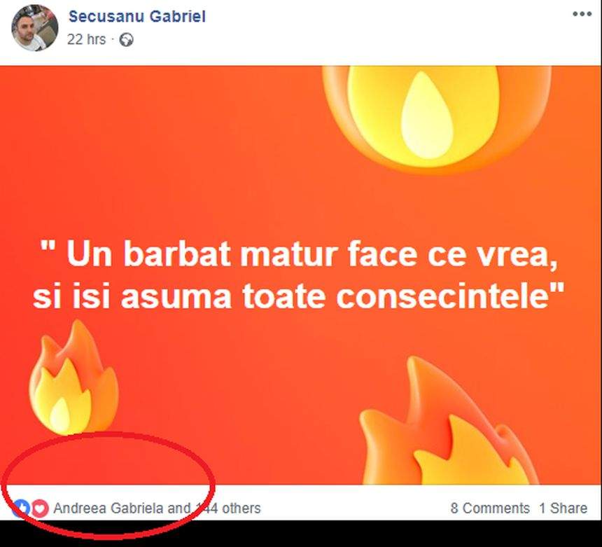 FOTO / Cum a reacţionat Andreea de la "Insula Iubirii", după ce Gabi a recunoscut că nu are nicio legătură cu ispita Eugenia!