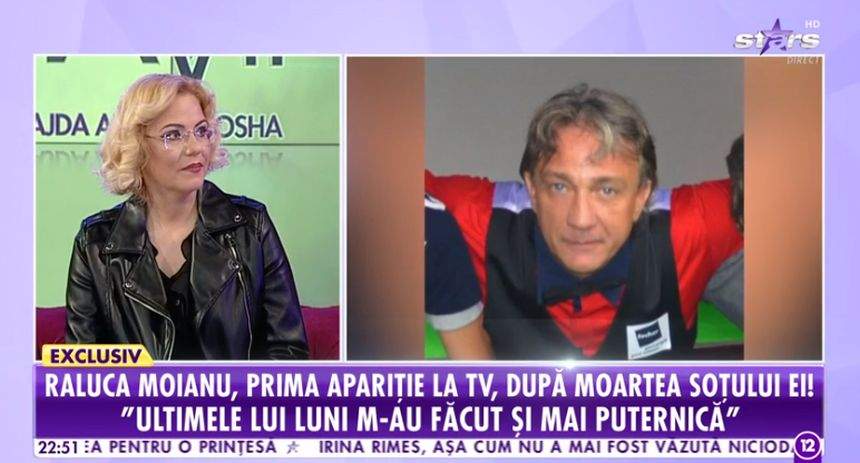 VIDEO / Raluca Moianu, în lacrimi în direct! Este prima apariţie la tv, după moartea soţului său, Marius Ancuţa!