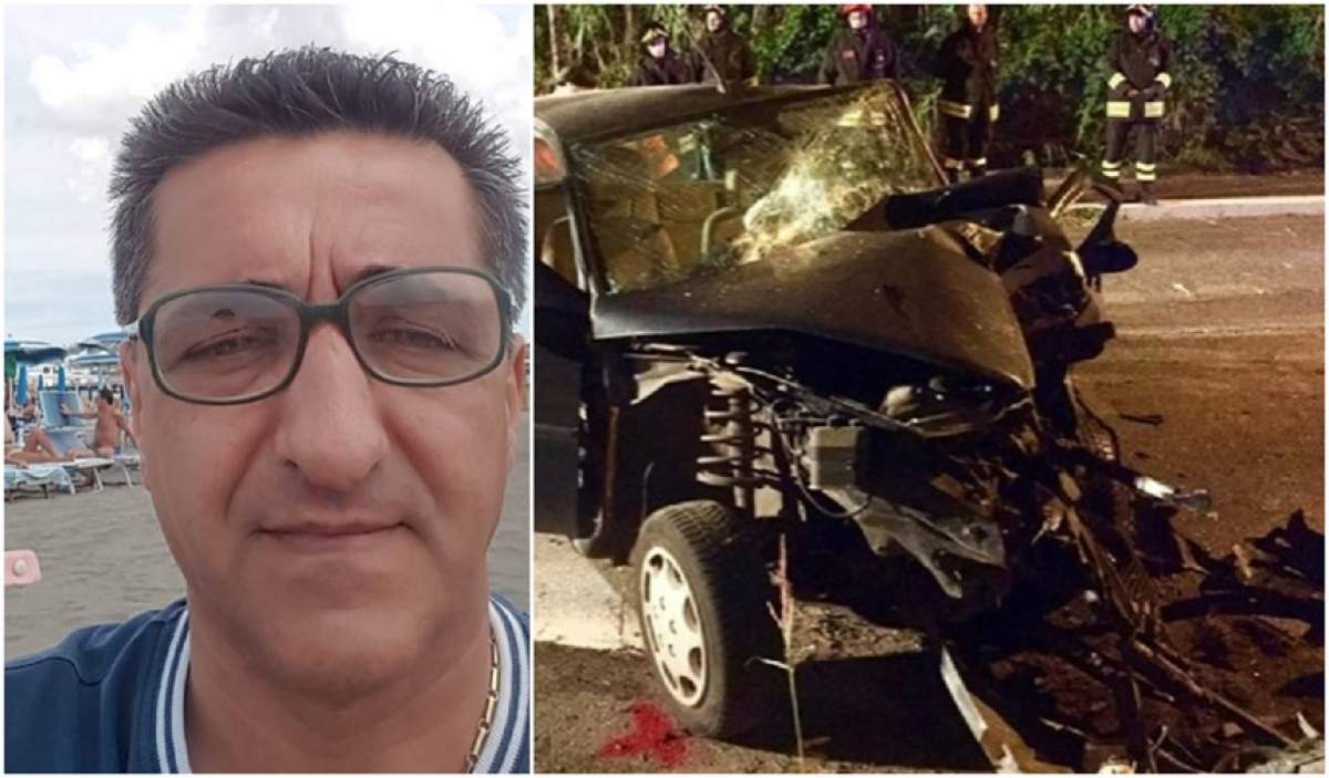 Român din Italia, mort în urma unui accident rutier îngrozitor. S-a stins pe loc