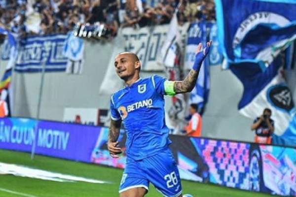 FOTO / Alexandru Mitriță, căpitanul oltenilor, și-a tatuat ultimele cuvinte pe care i le-a spus Ilie Balaci. Gestul fotbalistului a emoționat pe toată lumea!