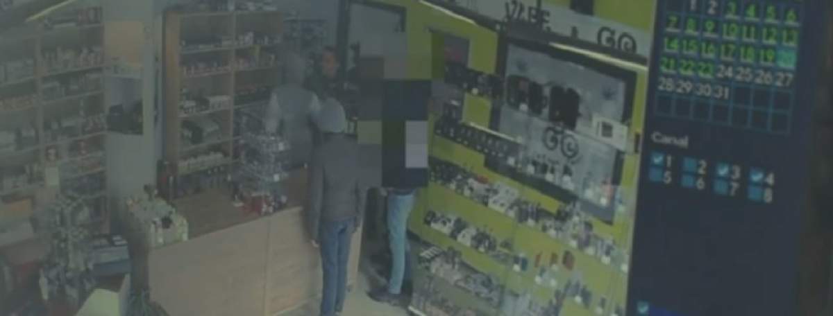 Jaf stupid într-o tutungerie. Hoţii au mai fost chemaţi încă o dată de patronul magazinului