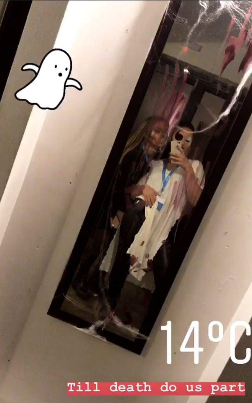 FOTO / Oau, ce tare! Cum s-a costumat Carmina, fiica lui Liviu Vârciu, de Halloween!