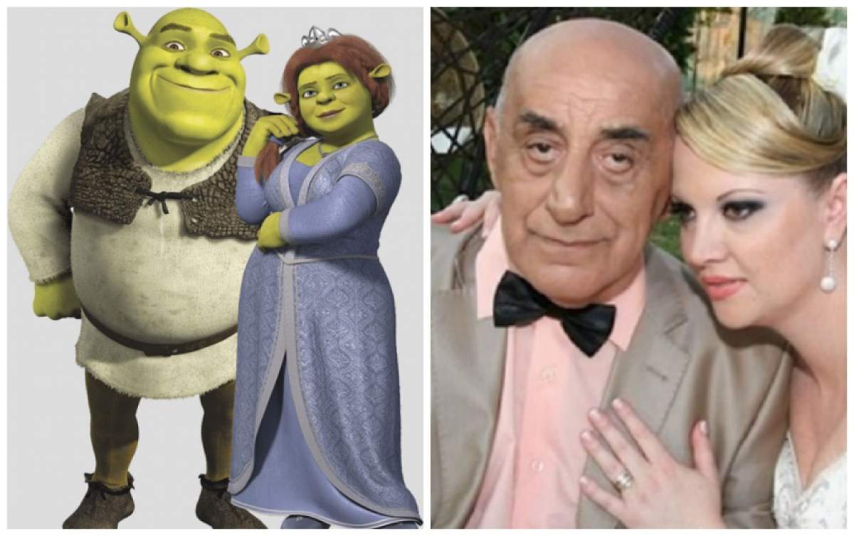 FOTO / Oana și Viorel Lis sau Fiona și Shrek? Cam așa s-au gătit cei doi pentru petrecere!