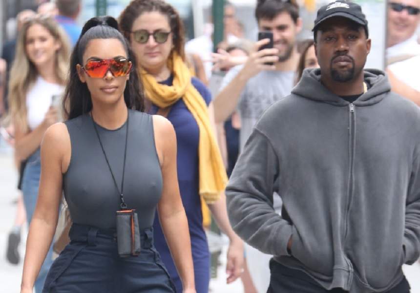 Kim Kardashian, hărțuită de Kanye West: "Vrea mai mulți copii"