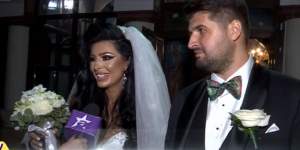 VIDEO / Raluca Paraschiv, make-up artist de succes, nuntă și botez în aceeași zi. Vedeta a strălucit într-o superbă rochie de mireasă