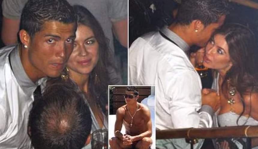 FOTO / Cristiano Ronaldo, surprins în club, în compania tinerei care îl acuză de viol 