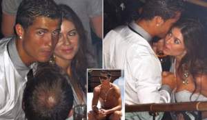 FOTO / Cristiano Ronaldo, surprins în club, în compania tinerei care îl acuză de viol 
