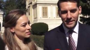 VIDEO / Fostul Principe şi Alina au început luna de miere în România. Ce spune Nicolae despre absenţa familiei la nuntă