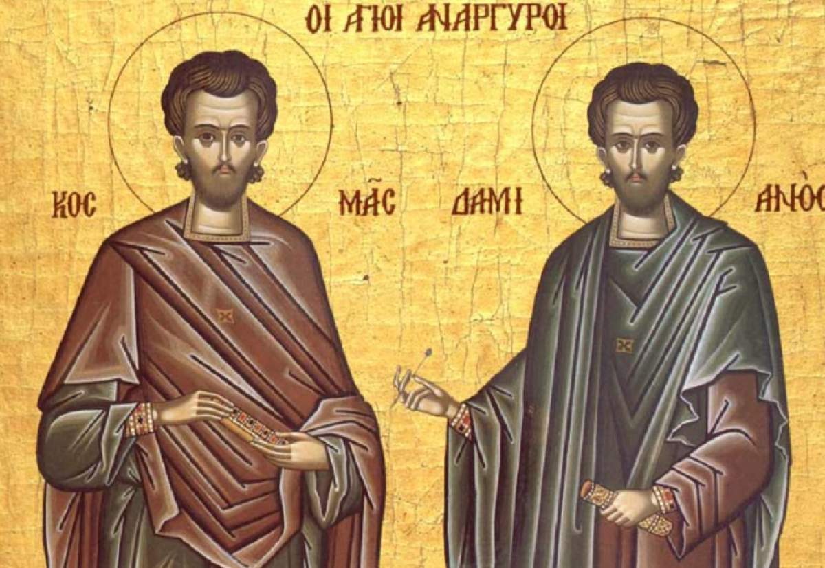 Sărbătoare pe 1 noiembrie! Creştinii prăznuiesc doi mari sfinţi, făcători de minuni