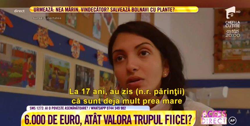 VIDEO / Obligată în copilărie să cerşească, Monica a început şcoala la 19 ani! Tânăra este în clasa 0