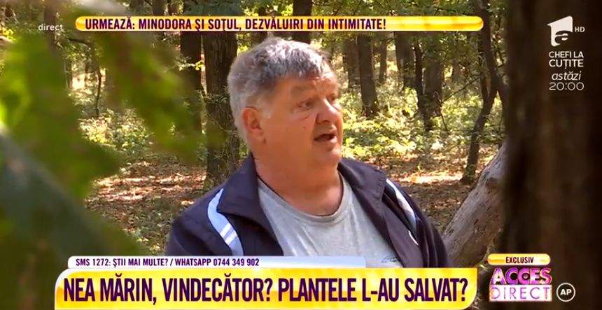 VIDEO / A învins moartea şi a găsit salvarea în natură. Nea Marin, vraciul care vindecă oamenii cu plante!