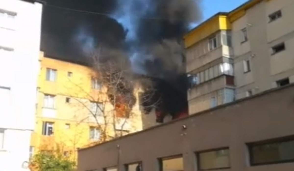 Explozie puternică într-un bloc din Piatra Neamţ! Mai multe persoane au fost rănite grav