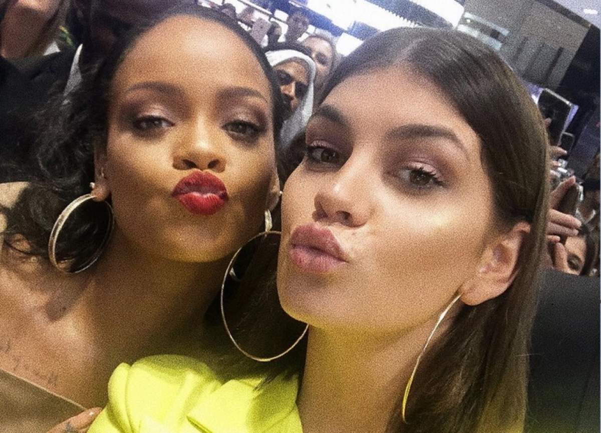 FOTO / Laura Giurcanu se "trage" în selfie-uri cu Rihanna, în Dubai