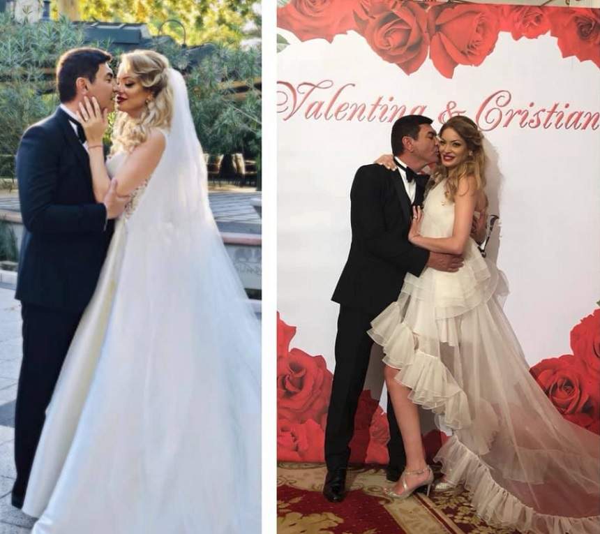 Cristi Borcea s-a cam zgârcit în privința verighetelor, la nunta cu Valentina Pelinel. A "compensat" prin inelul de logodnă