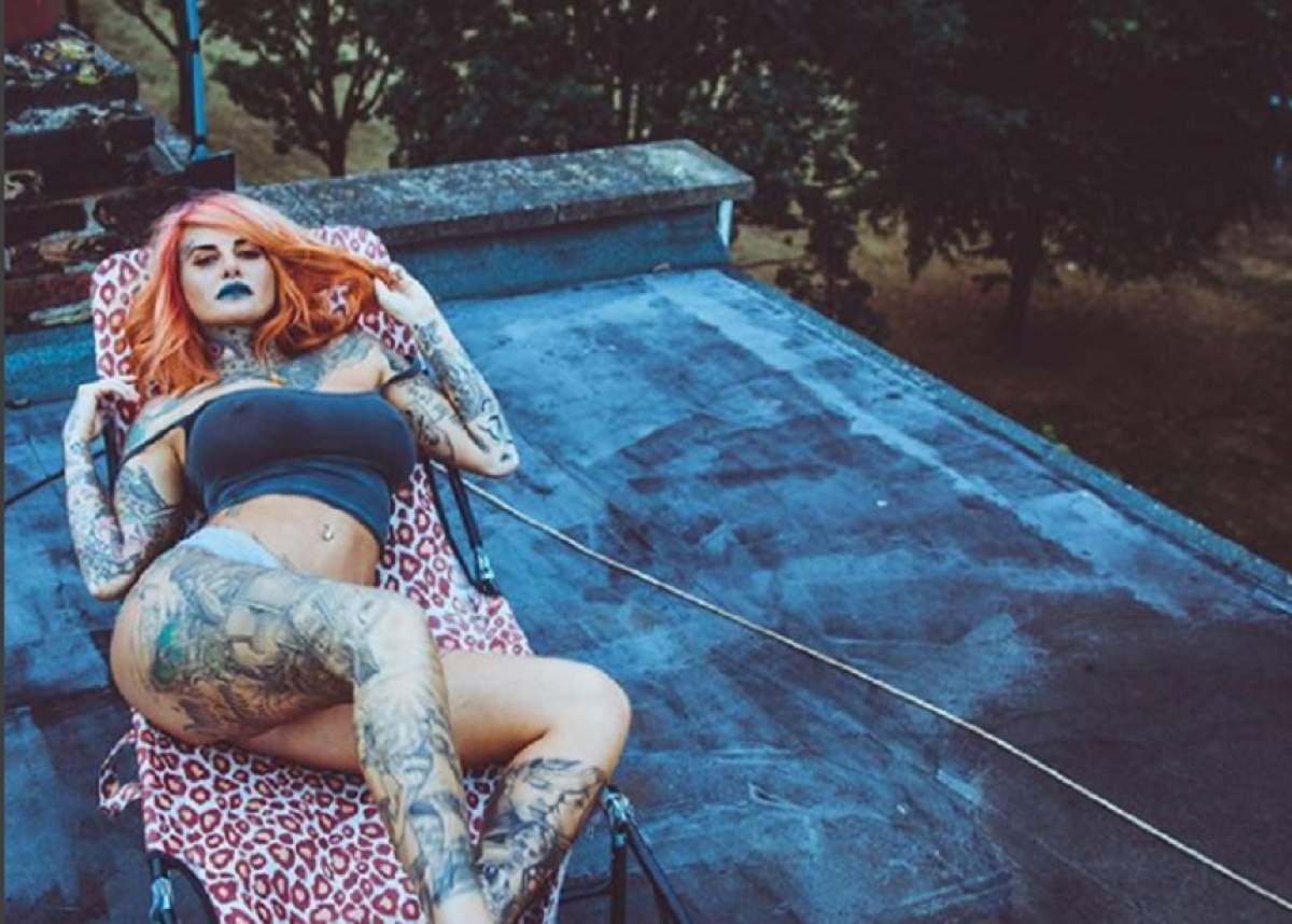 FOTO / Jemma Lucy a vrut să fie sexy, dar fanii au fost puși pe fugă: „Arată ca o scenă dintr-un film horror”