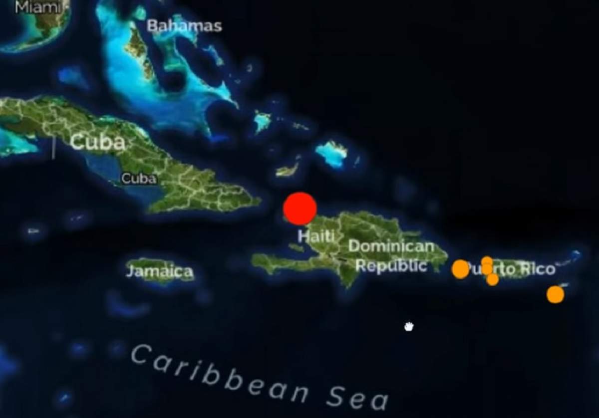 Un cutremur puternic a zguduit Haiti! Sunt mai mulți morți și răniți