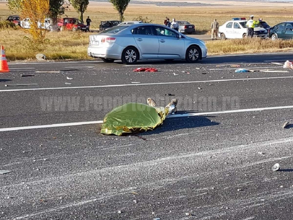 FOTO&VIDEO / Al doilea accident grav de pe E85, în aceeași zi! Două persoane au murit