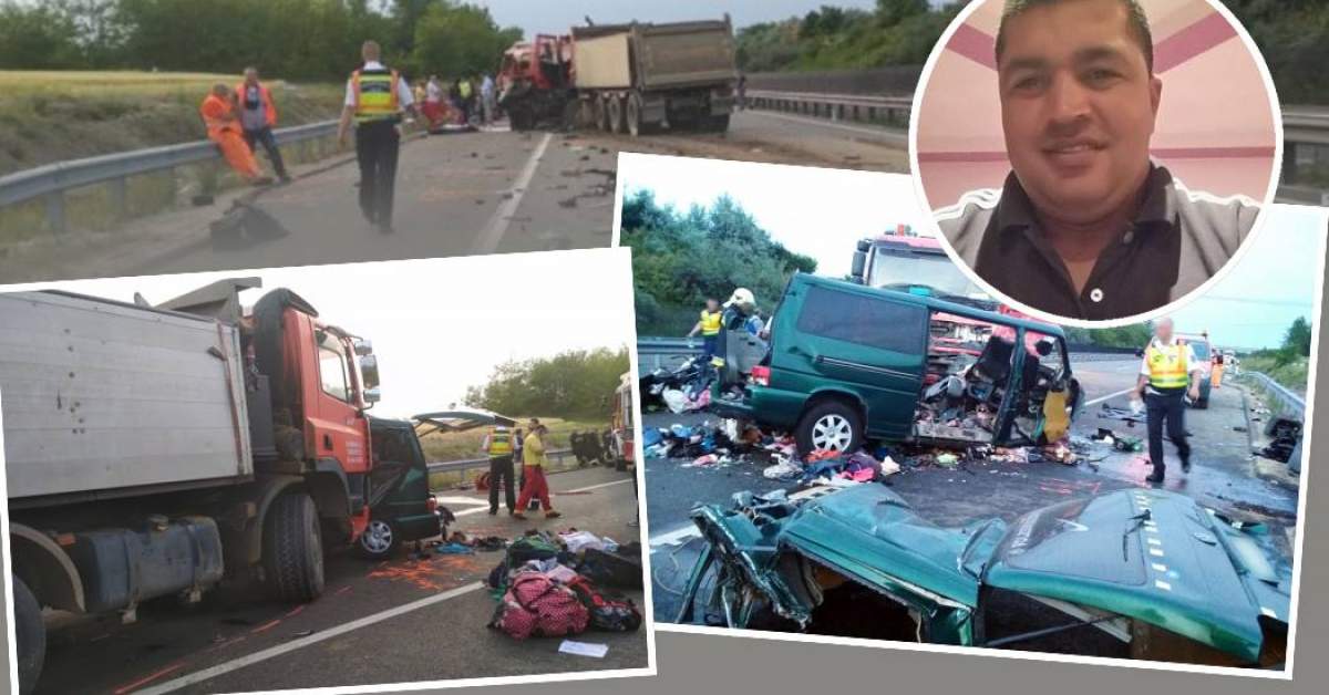 Accidentul din Ungaria. Mesajul sfâșietor al copiilor lui Petru Kalau, șoferul vinovat de producerea tragediei: „Veghezi asupra noastră”