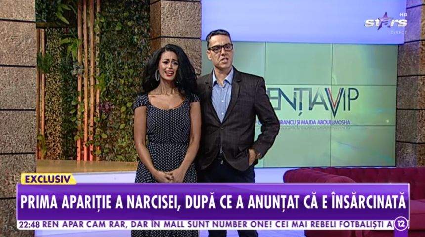 FOTO / Moment de panică pentru Majda, în direct. A început să ţipe!